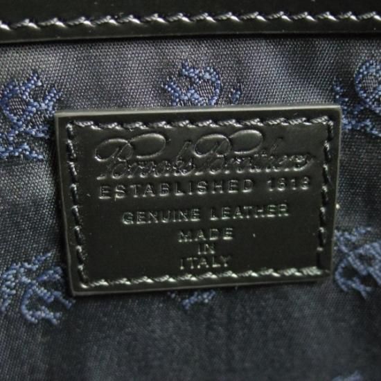 極美品★【★伊製】ブルックスブラザーズ/BROOKS BROTHERS/ブリーフケース/黒/メンズ ビジネス バッグ★N4871
