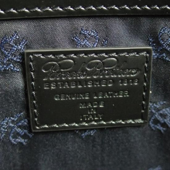 極美品★【★伊製】ブルックスブラザーズ/BROOKS BROTHERS/ブリーフケース/黒/メンズ ビジネス バッグ★N4871