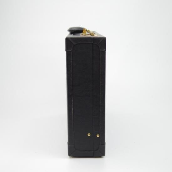 極上★ダンヒル/dunhill【★アタッシュケース】レザー 黒/メンズ ビジネス バッグ★N4873