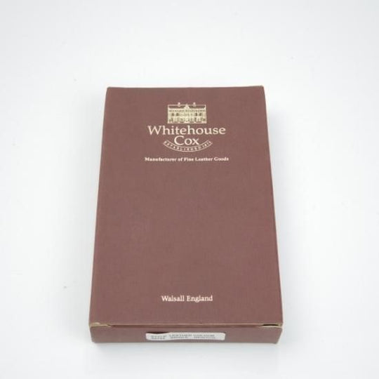 未使用★ホワイトハウスコックス【定価37,800円★システム手帳/s8754/ニュートン】/ブライドルレザー/手帳カバー/Whitehouse Cox★b334