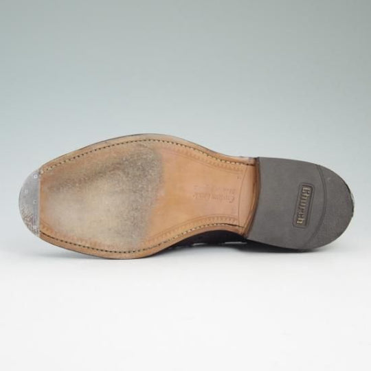 極美品★チャーチ 60F【★バーウッド/BURWOOD】81ラスト/ポリッシュドバインダーカーフ/5都市ロゴ/フルブローグ/Church's★b312