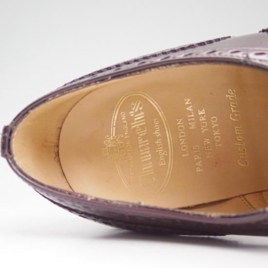 極美品☆チャーチ 60F【☆バーウッド/BURWOOD】81ラスト/ポリッシュド