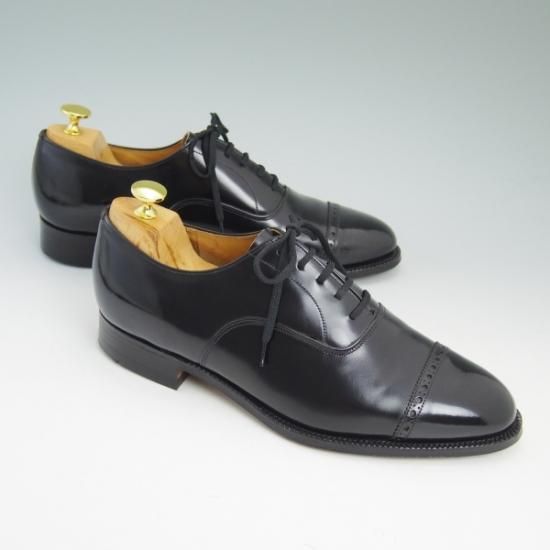 極美品★チャーチ 75F【★ブックバインダーカーフ/3都市ロゴ】84ラスト/バークロフト/Barcroft/旧チャーチ/Church's★b314