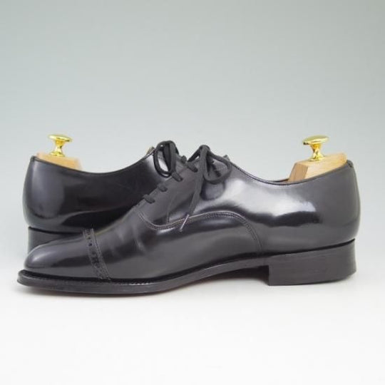 極美品★チャーチ 75F【★ブックバインダーカーフ/3都市ロゴ】84ラスト/バークロフト/Barcroft/旧チャーチ/Church's★b314