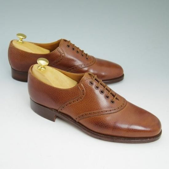 未使用★クロケット&ジョーンズ UK7/US7.5D【★ラルフローレン別注/Polo Ralph Lauren】サドルシューズ/Crockett&Jones★b317