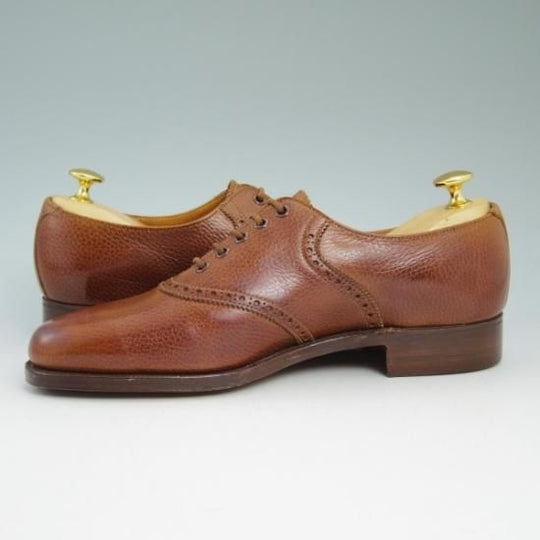 未使用★クロケット&ジョーンズ UK7/US7.5D【★ラルフローレン別注/Polo Ralph Lauren】サドルシューズ/Crockett&Jones★b317