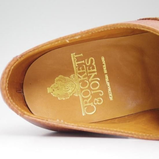 未使用★クロケット&ジョーンズ UK7/US7.5D【★ラルフローレン別注/Polo Ralph Lauren】サドルシューズ/Crockett&Jones★b317