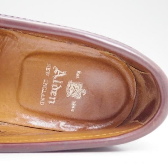 極上★オールデン 7.5D【★コードバン仕様/Stapleton Shoe別注品/986/ヴァンラスト】Van/コインローファー/Alden★b319