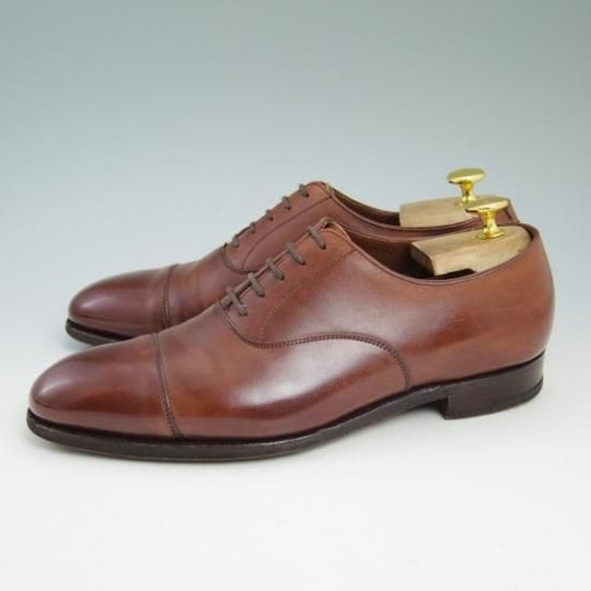 ★クロケット&ジョーンズ 6.5E【★オードリー/AUDLEY/ハンドグレード】337ラスト/ストレートチップ/Crockett&Jones★b316