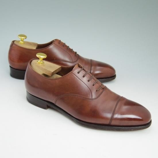 ★クロケット&ジョーンズ 6.5E【★オードリー/AUDLEY/ハンドグレード】337ラスト/ストレートチップ/Crockett&Jones★b316