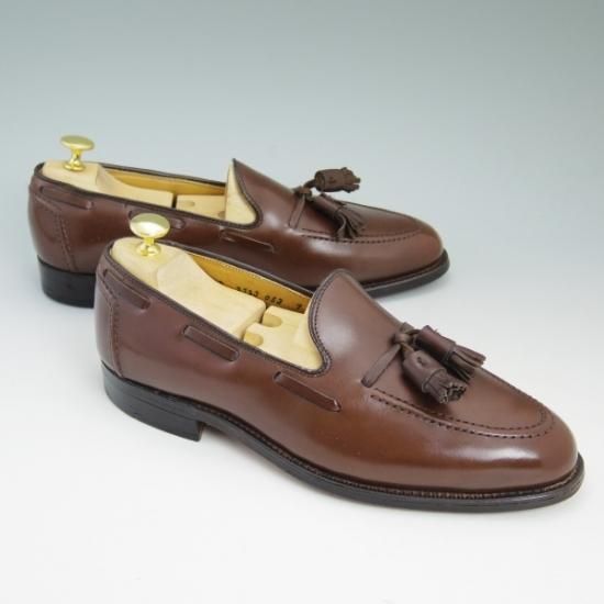 極上★オールデン 7.5D【★ブルックスブラザーズ別注】771/アバディーンラスト/BROOKS BROTHERS/タッセルローファー/Alden★b322