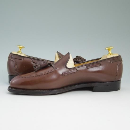 極上★オールデン 7.5D【★ブルックスブラザーズ別注】771/アバディーンラスト/BROOKS BROTHERS/タッセルローファー/Alden★b322