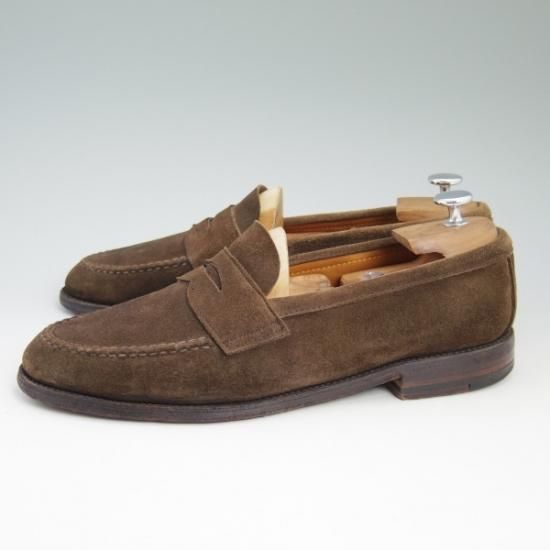 極上★オールデン 9.5D【★ユナイテッドアローズ別注】ヴァンラスト/6245F/UNITED ARROWS/スエード/コインローファー/Alden★b323