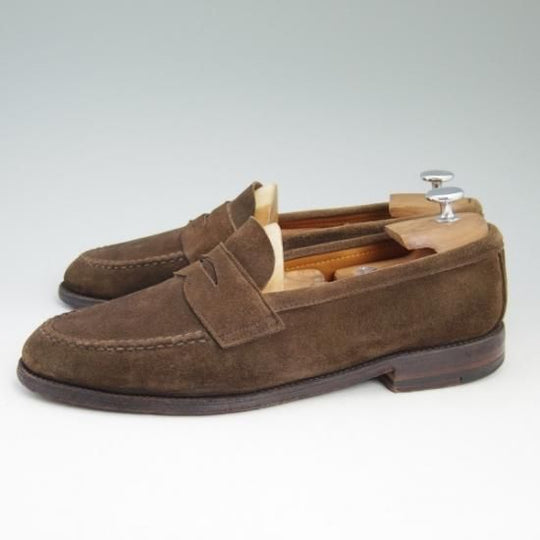 極上★オールデン 9.5D【★ユナイテッドアローズ別注】ヴァンラスト/6245F/UNITED ARROWS/スエード/コインローファー/Alden★b323