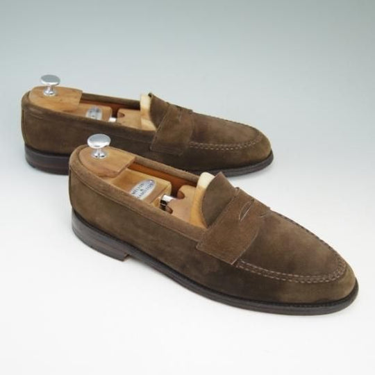 極上★オールデン 9.5D【★ユナイテッドアローズ別注】ヴァンラスト/6245F/UNITED ARROWS/スエード/コインローファー/Alden★b323