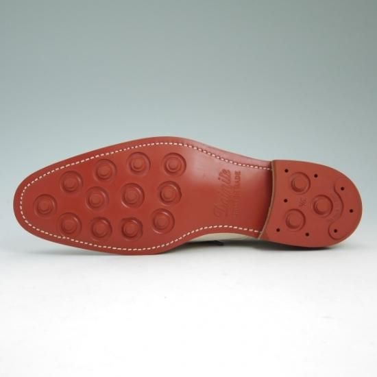 ほぼ未使用★(英)グレンソン 6F【★ダイナイトソール/キャンバス地】プレーントゥ/GRENSON★b329