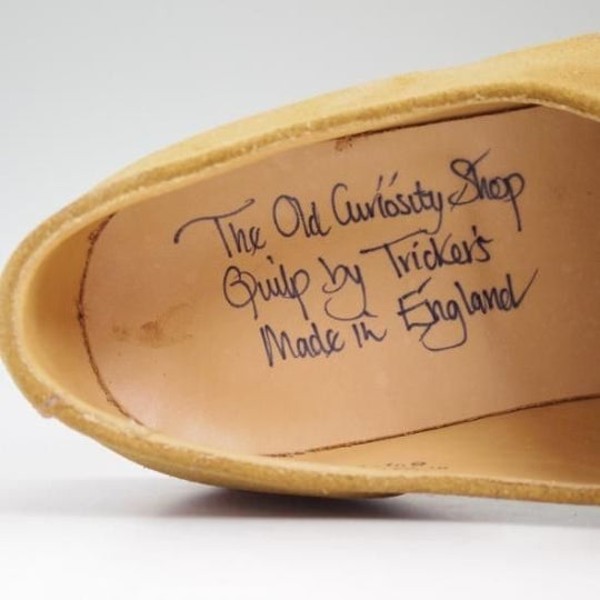 新品★Quilp by トリッカーズ SIZE 8.5【定価10万円以上★The Old Curiosity Shop/M7351A】スエード/プレーントゥ/Tricker's★b330