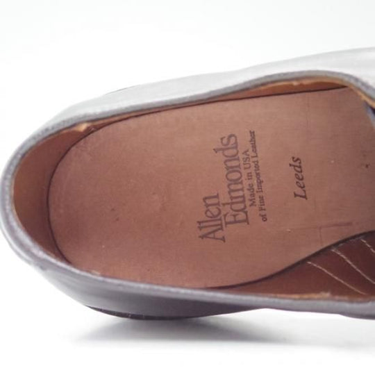 新品★(米)アレンエドモンズ 7D【★プレーントゥ/Leeds】カーフ/黒/メンズ/ALLEN EDMONDS★b331