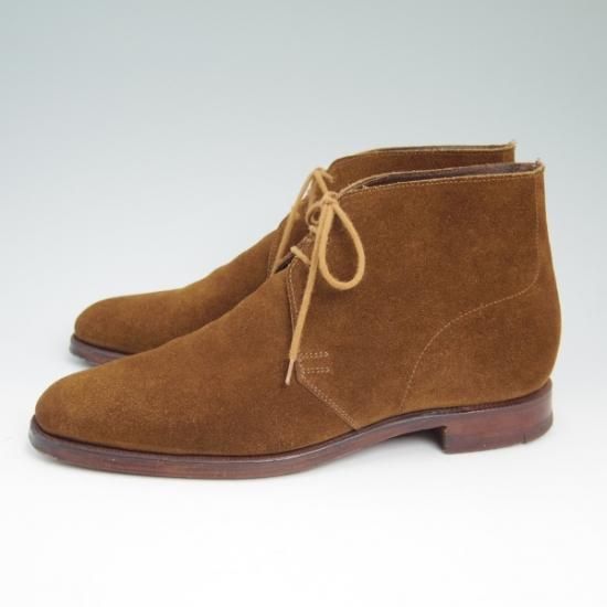 極美品★クロケット&ジョーンズ 6D【★チャッカ/CHUKKA】200ラスト/スエード/チャッカブーツ/Crockett&Jones★b337