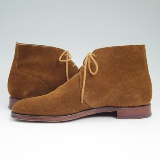 極美品★クロケット&ジョーンズ 6D【★チャッカ/CHUKKA】200ラスト/スエード/チャッカブーツ/Crockett&Jones★b337