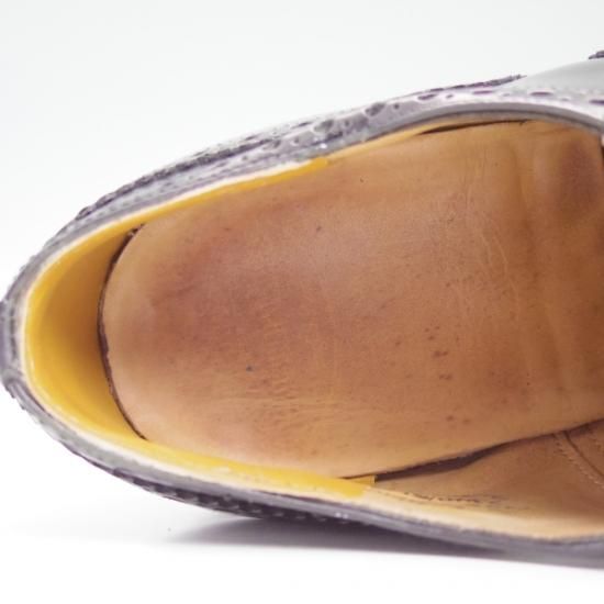 ★チャーチ 70F/UK7【★バーウッド/BURWOOD】 81ラスト/ポリッシュドバインダーカーフ/4都市ロゴ/フルブローグ/Church's★b343