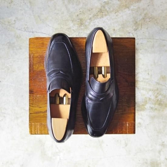 極美品★(伊)タニノクリスチー SIZE 5.5 【★定価10万円以上】 コインローファー/TANINO CRISCI★b349