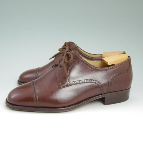 極美品★(伊)タニノクリスチー SIZE 5.5 【★定価10万円以上】 クォーターブローグ/TANINO CRISCI★b350