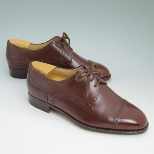 極美品★(伊)タニノクリスチー SIZE 5.5 【★定価10万円以上】 クォーターブローグ/TANINO CRISCI★b350