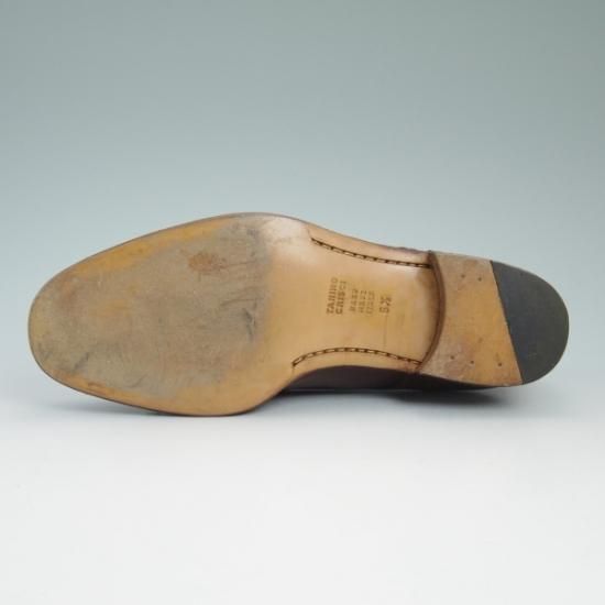 極美品★(伊)タニノクリスチー SIZE 5.5 【★定価10万円以上】 クォーターブローグ/TANINO CRISCI★b350
