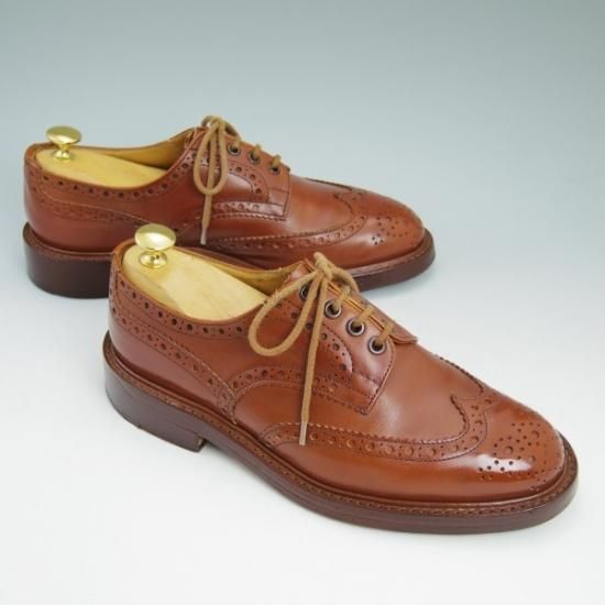 極上★トリッカーズ SIZE 6.5 【★マロンアンティーク/BOURTON/バートン】 M5633/カントリーシューズ/短靴/Tricker's★b353