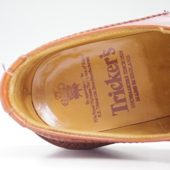 極上★トリッカーズ SIZE 6.5 【★マロンアンティーク/BOURTON/バートン】 M5633/カントリーシューズ/短靴/Tricker's★b353