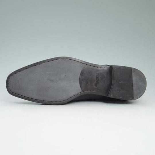 新品★(伊)サントーニ SIZE 7.5【★ダブルモンク/カーフ】モンクストラップ/FIRST SUPER NERO/7289/Santoni★b357