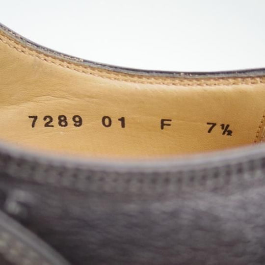 新品★(伊)サントーニ SIZE 7.5【★ダブルモンク/カーフ】モンクストラップ/FIRST SUPER NERO/7289/Santoni★b357