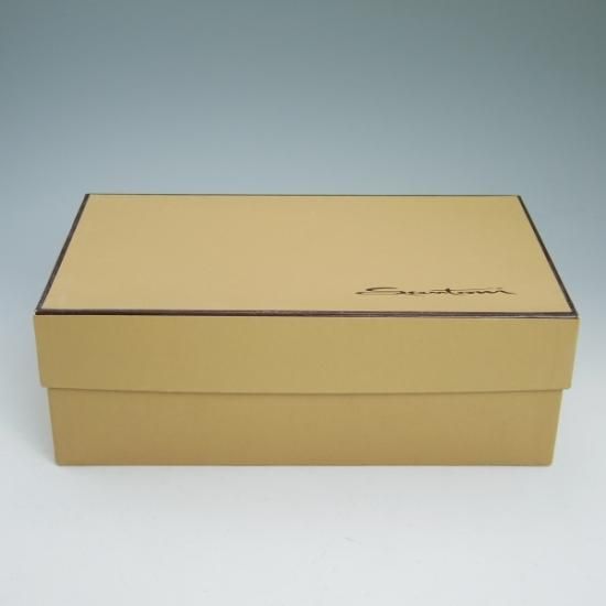 新品★(伊)サントーニ SIZE 7.5【★ダブルモンク/カーフ】モンクストラップ/FIRST SUPER NERO/7289/Santoni★b357