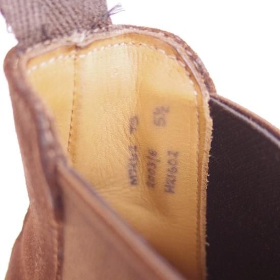 極上★チーニー 5.5E【★ロイドフットウェア別注/Lloyd Footwear】スエード/2003ラスト/サイドゴアブーツ/CHEANEY★b358