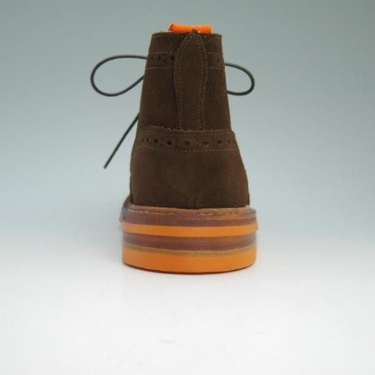 未使用★トリッカーズ SIZE 6.5【★希少!!５アイレット仕様】コマンドクラブソール/M5833/スエード/カントリーブーツ/Tricker's★b359