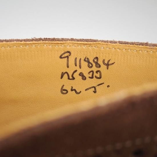 未使用★トリッカーズ SIZE 6.5【★希少!!５アイレット仕様】コマンドクラブソール/M5833/スエード/カントリーブーツ/Tricker's★b359