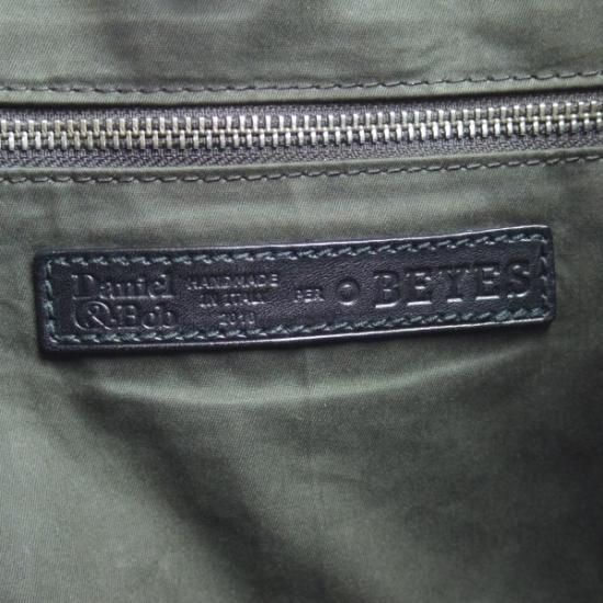 極美品★ダニエル&ボブ【定10.5万★BEYES別注/クロドーロ】ロディ/2WAY CULODORO RODI /バイズ/Daniel&Bob/メンズ レザー トート バッグ★N4875