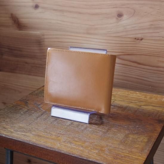 極美品★ニュー&リングウッド【★ブライドルレザー仕様】茶×黒/二つ折り財布/レザー 本革/メンズ/NEW&LINGWOOD★b365