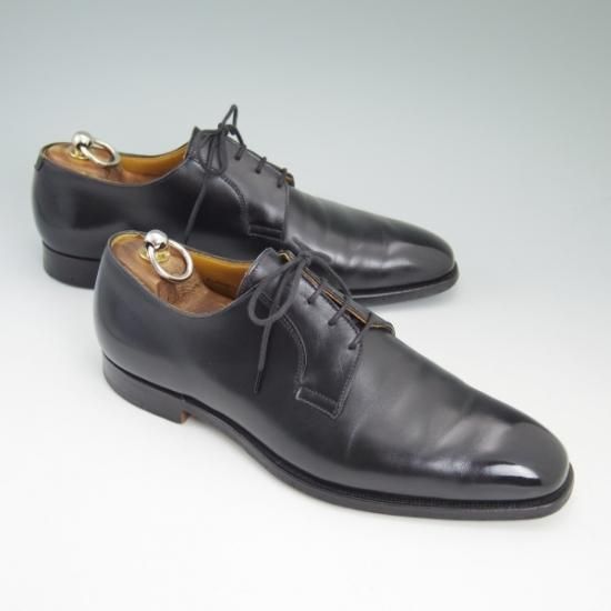 極上★クロケット＆ジョーンズ UK7/US7.5E【★ラルフローレン別注/Polo Ralph Lauren】プレーントゥ/Crockett＆Jones★b371