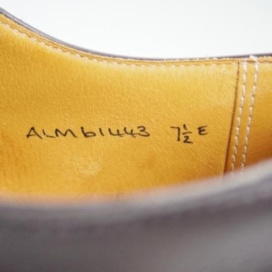 極上★クロケット＆ジョーンズ UK7/US7.5E【★ラルフローレン別注/Polo Ralph Lauren】プレーントゥ/Crockett＆Jones★b371