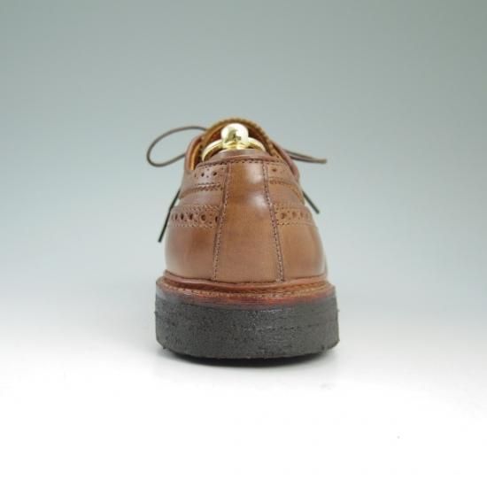 美品★オールデン 7.5E【★(ハワイ)Leather Soul別注/レザーソウル】クロムエクセルレザー/97872/ロングウイング/バリーラスト/Alden★b374