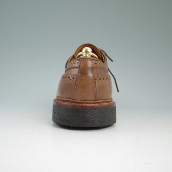 美品★オールデン 7.5E【★(ハワイ)Leather Soul別注/レザーソウル】クロムエクセルレザー/97872/ロングウイング/バリーラスト/Alden★b374
