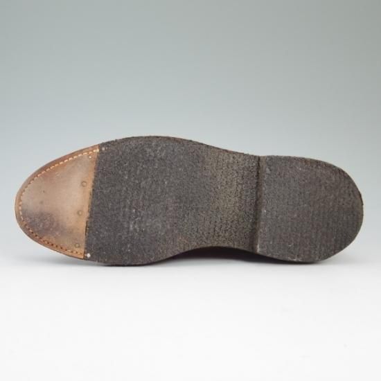 美品★オールデン 7.5E【★(ハワイ)Leather Soul別注/レザーソウル】クロムエクセルレザー/97872/ロングウイング/バリーラスト/Alden★b374