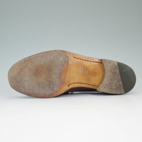 極上★(伊)タニノクリスチー SIZE 6.5【★定価10万円以上】コインローファー/カーフ/TANINO CRISCI★b376