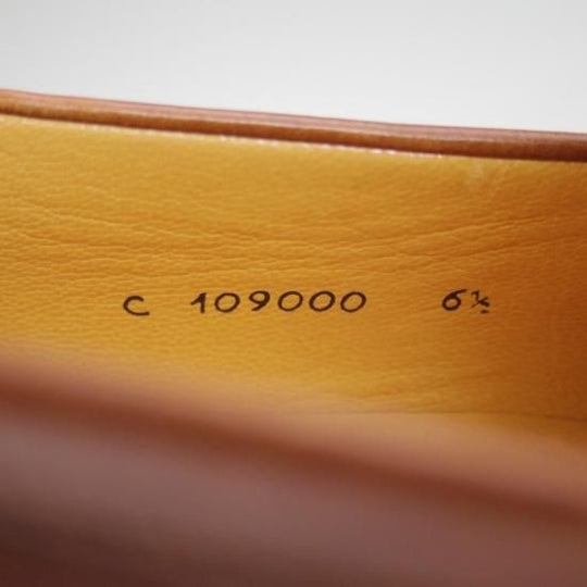極上★(伊)タニノクリスチー SIZE 6.5【★定価10万円以上】コインローファー/カーフ/TANINO CRISCI★b376