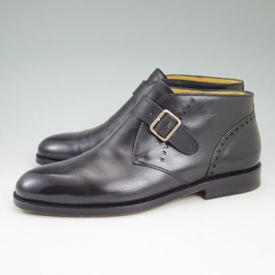 極美品★(伊)タニノクリスチー SIZE 6.5【★希少!!ジョージブーツ】カーフ/TANINO CRISCI★b377