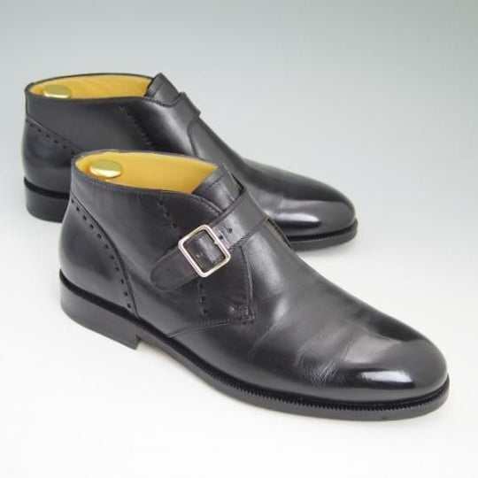 極美品★(伊)タニノクリスチー SIZE 6.5【★希少!!ジョージブーツ】カーフ/TANINO CRISCI★b377
