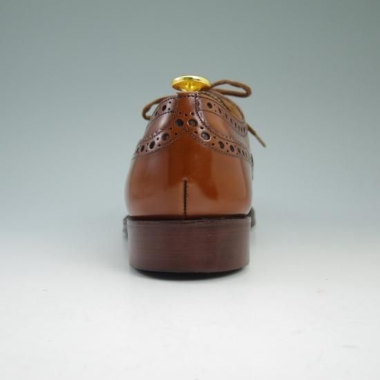 美品★チャーチ 80F/UK8【★バーウッド/BURWOOD】81ラスト/ポリッシュドバインダーカーフ/4都市ロゴ/サンダルウッド/Church's★b379