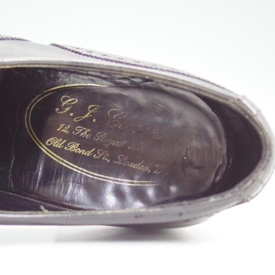 極上★クロケット＆ジョーンズ 7E 【★ハンドグレード/(英)ジョージクレバリー別注】GEORGE CLEVERLEY/Crockett＆Jones★b380